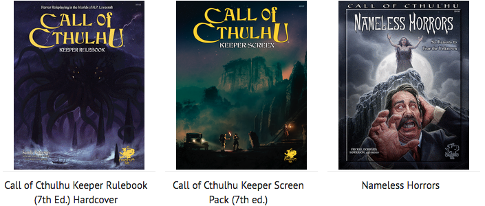 Call of Cthulhu titles