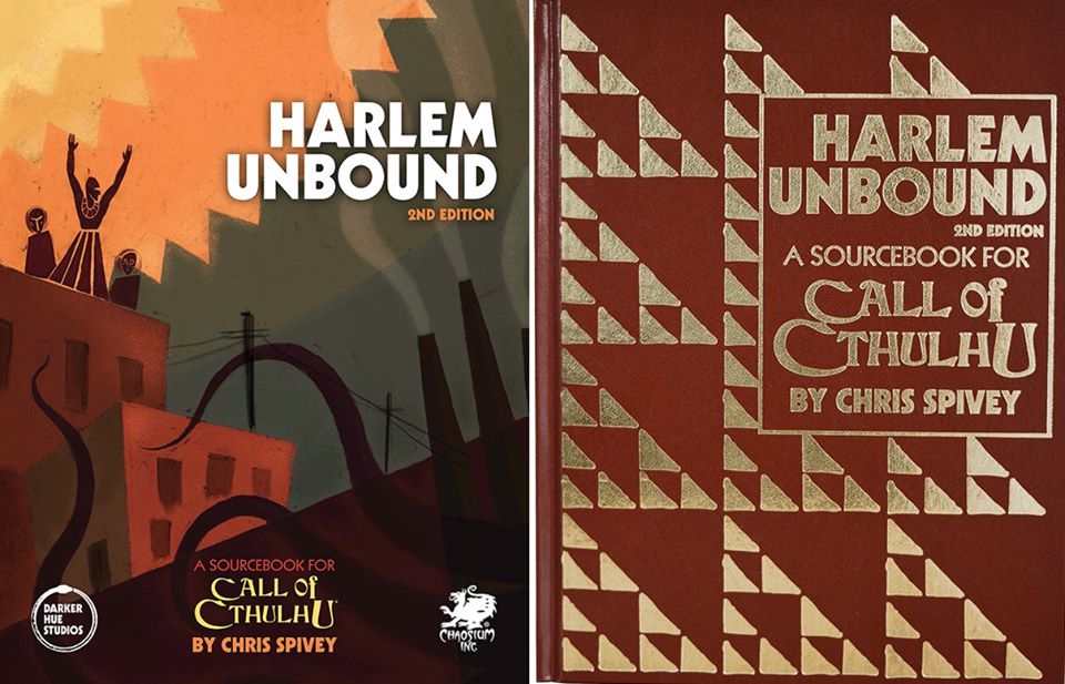 Harlem Unbound Hardback and Leatherette Covers