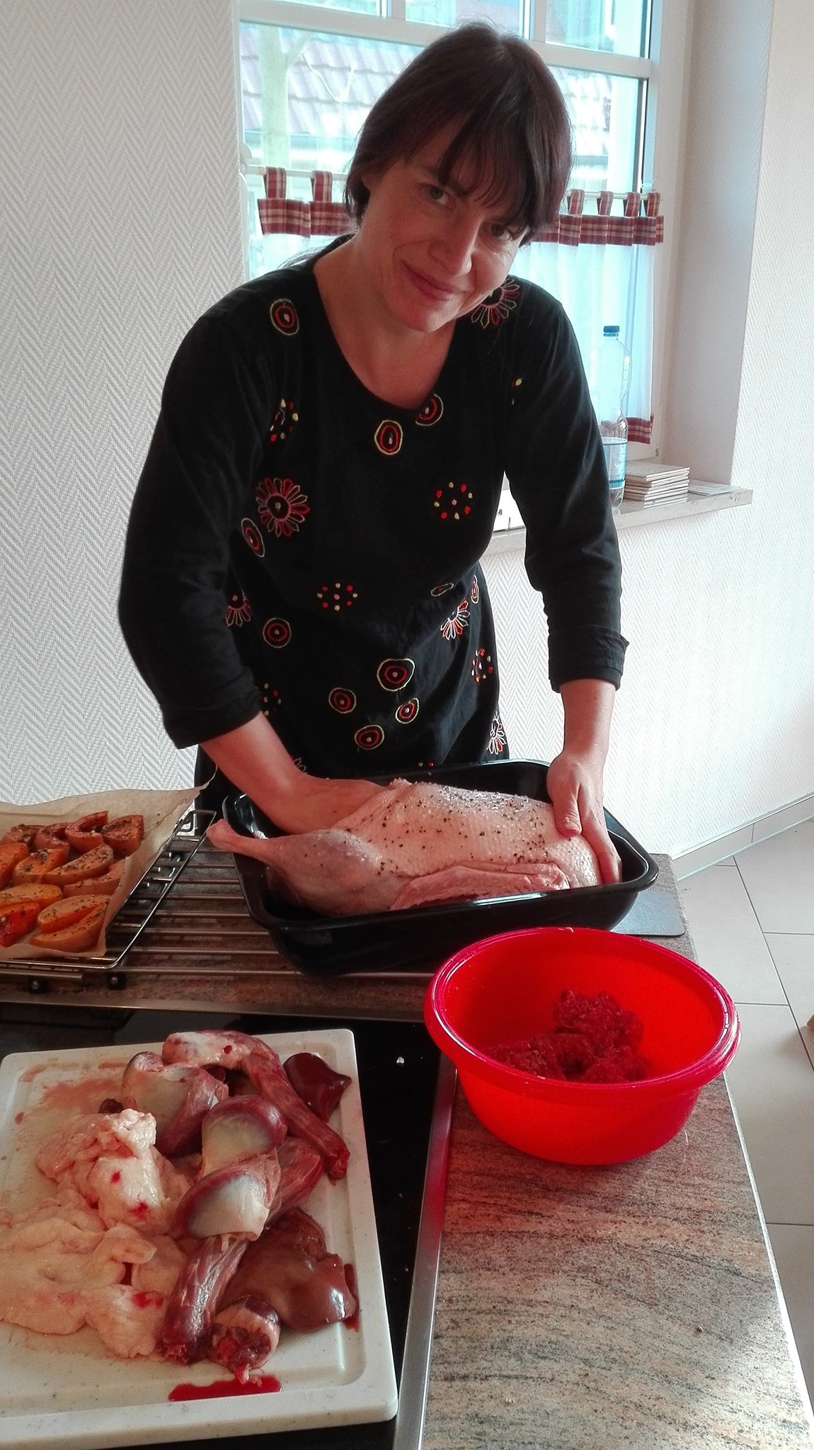 Claudia trying out another recipe for the Gloranthan Cookbook