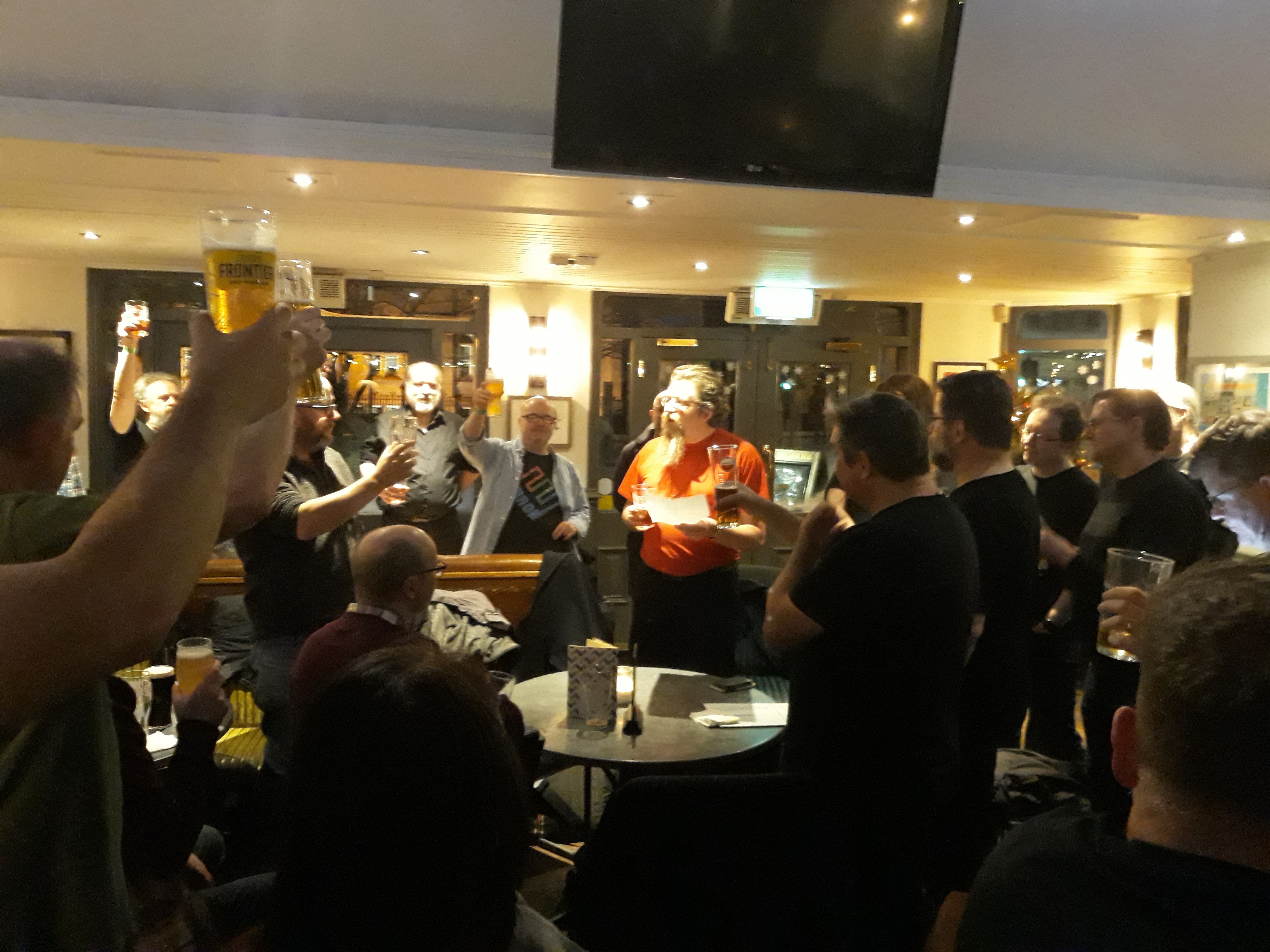 Eulogy for Greg at Tribal meet-up, UK 2018