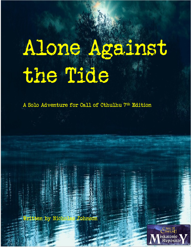 Alone Against the Tide Alone Against the Tide