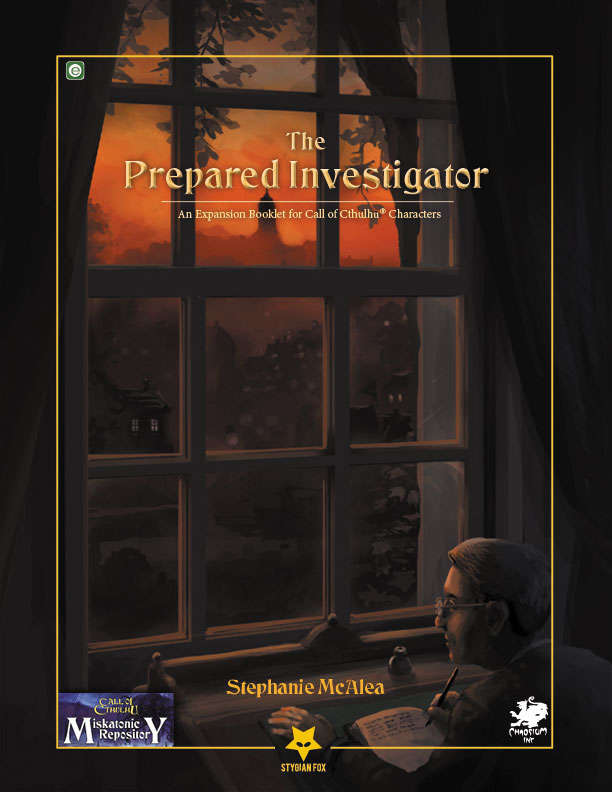 Miskatonic Repository: The Prepared Investigator