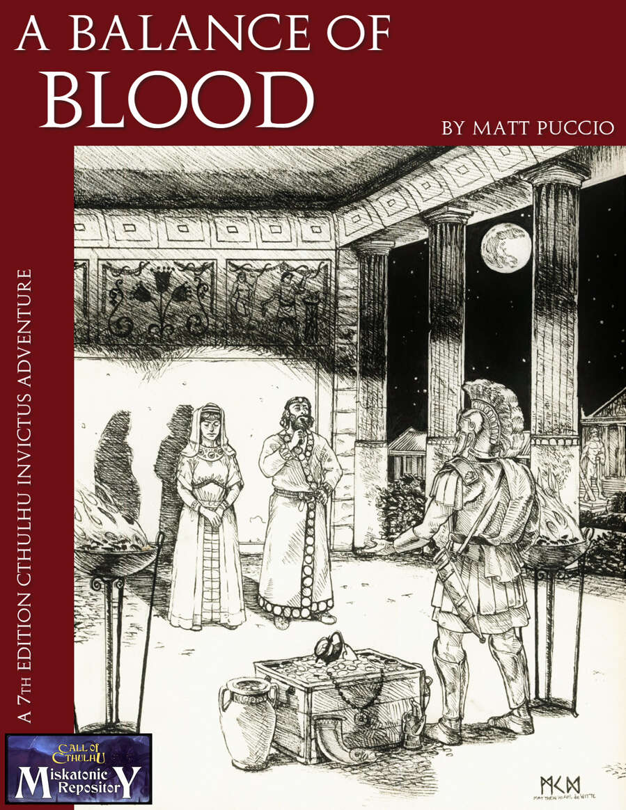 A Balance of Blood - Miskatonic Repository