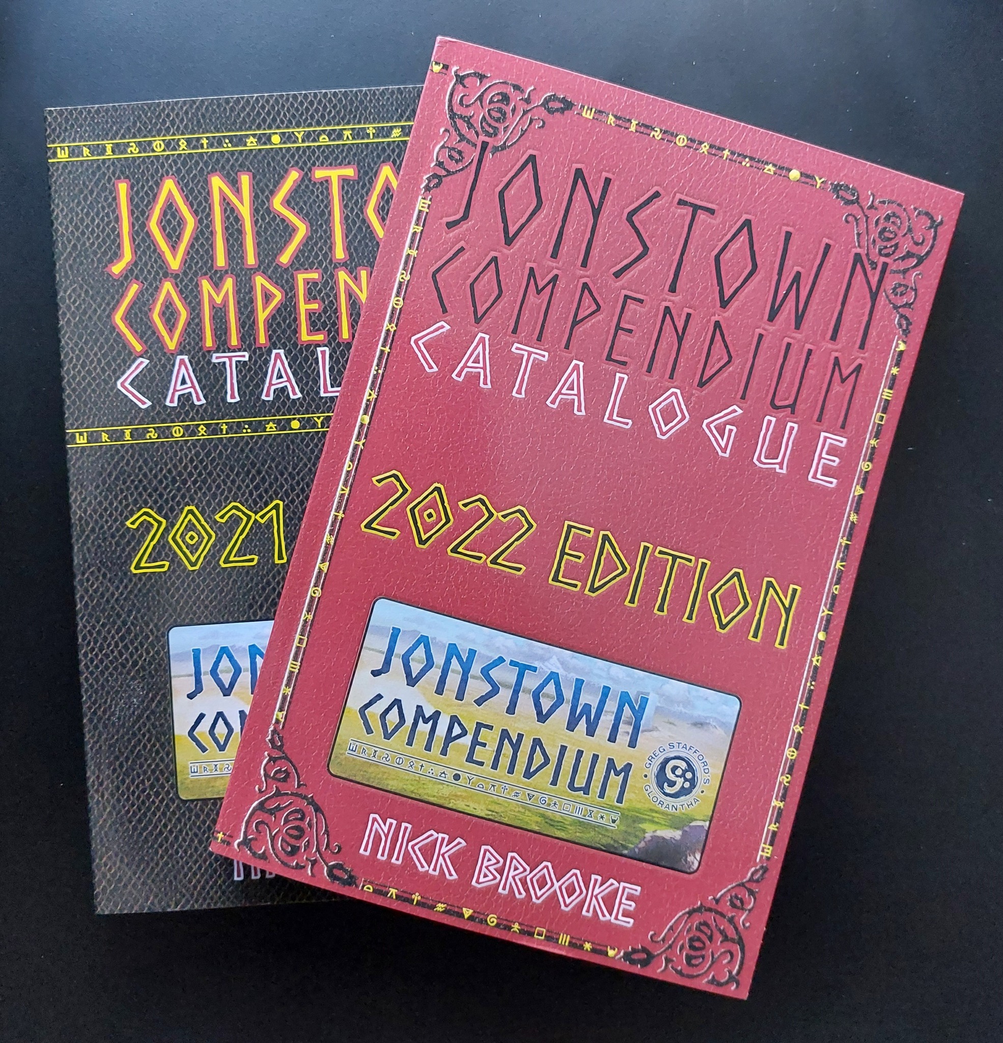 Nick Brooke's 2022 Jonstown Compendium catalogue