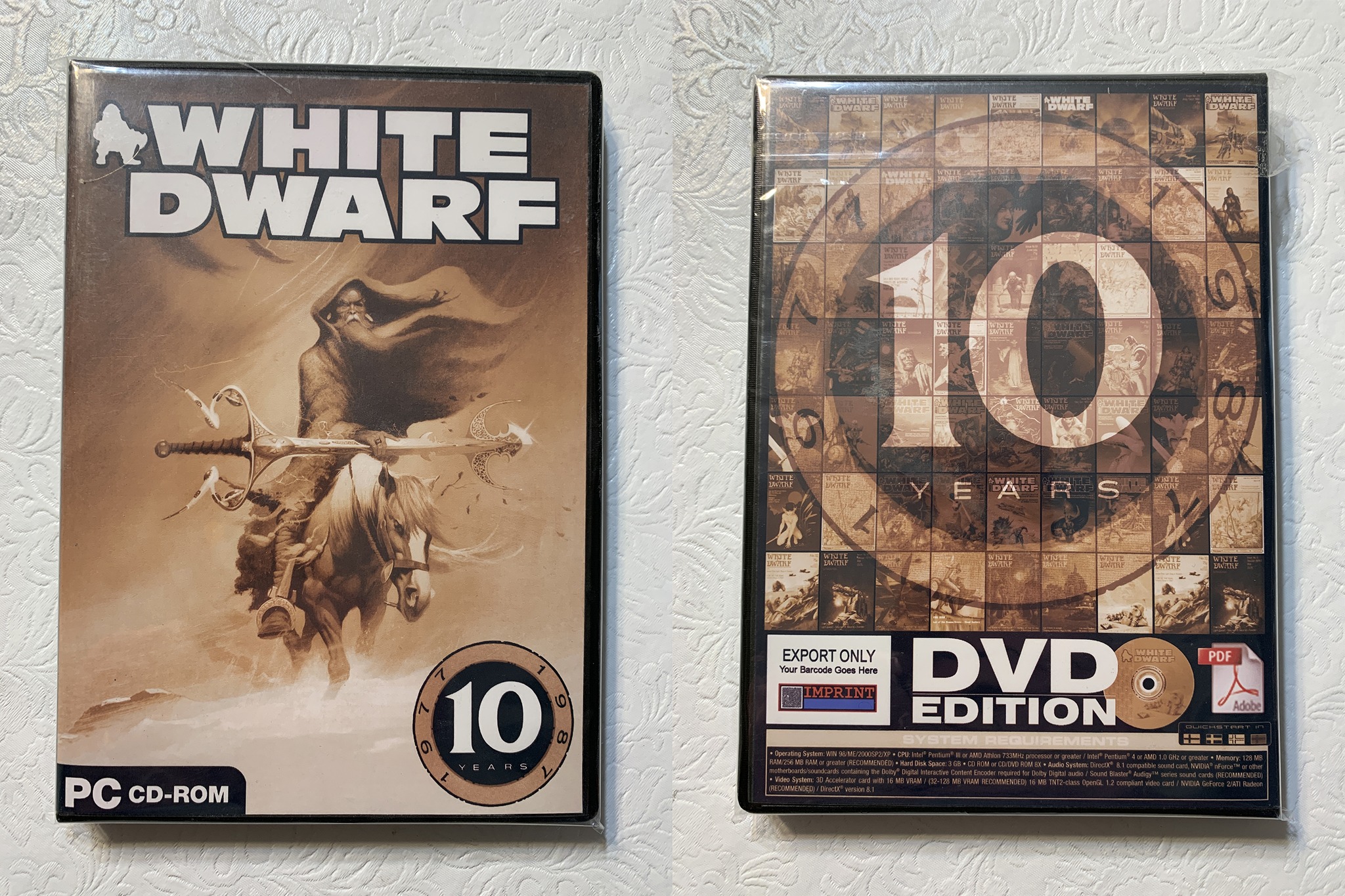 White Dwarf 10 year dvd