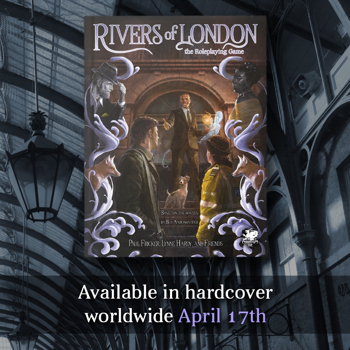 Rivers of London releasing in hardcover April 17
