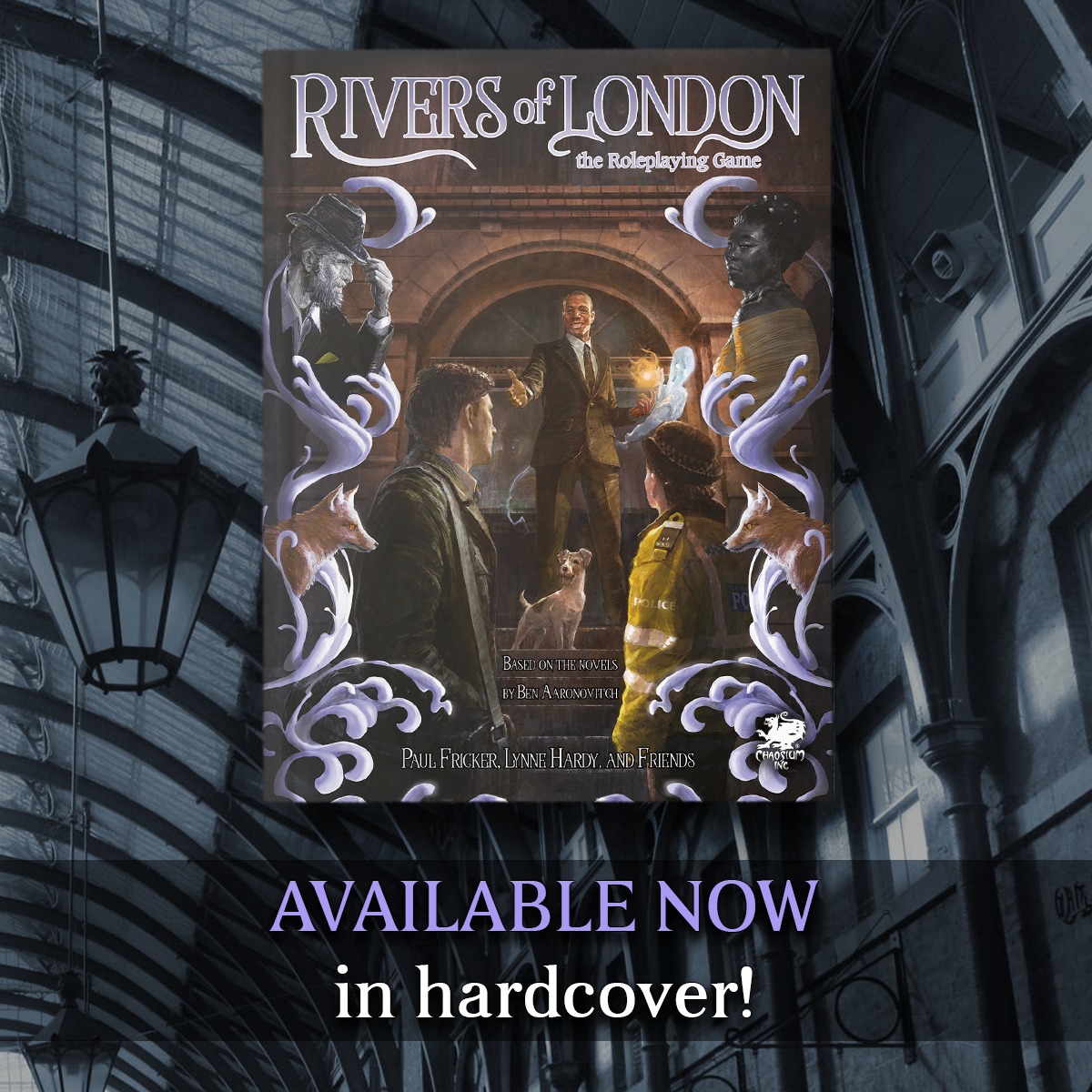 Rivers of London the RPG out now in hardback