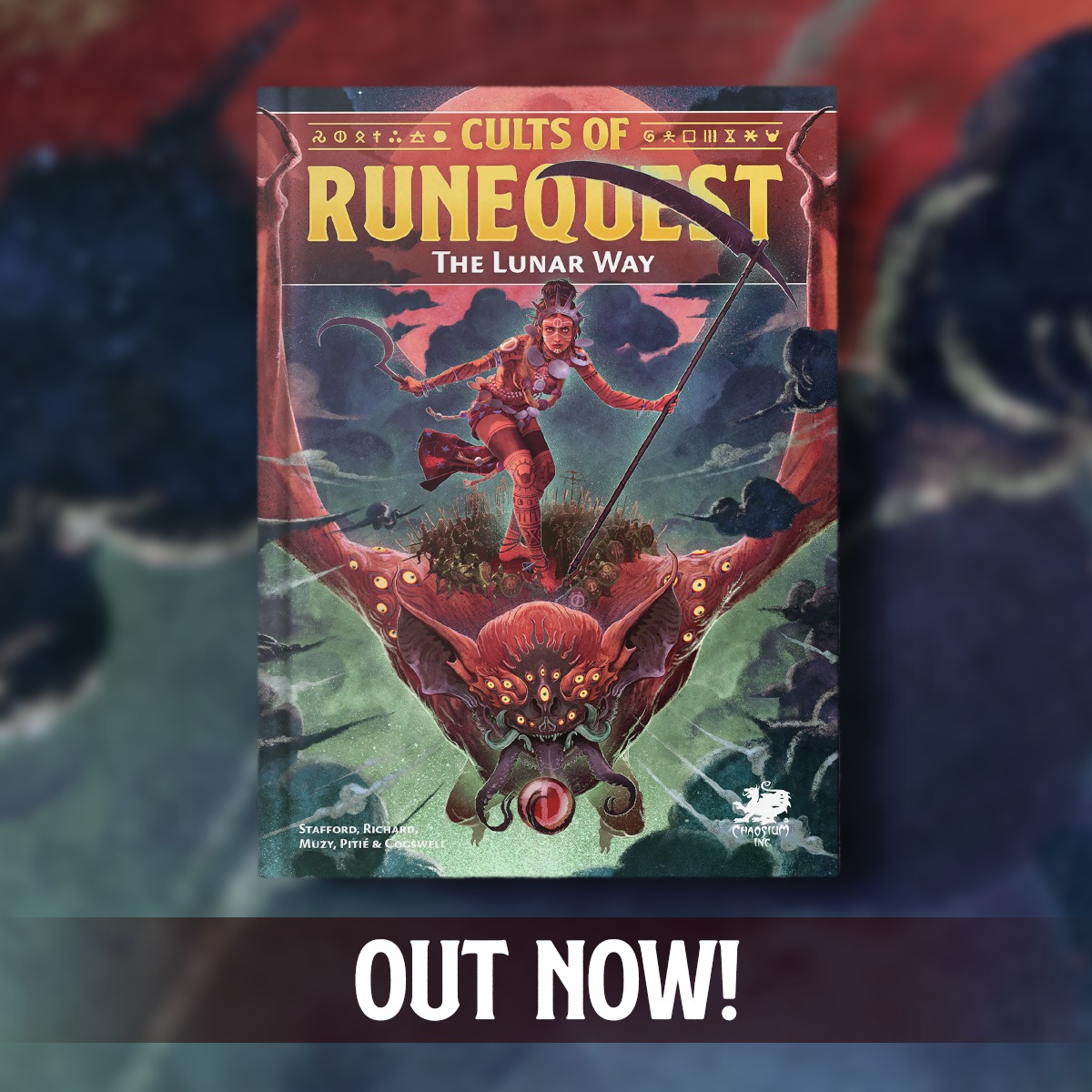 [Chaosium] Out now: Cults of RuneQuest - The Lunar Way