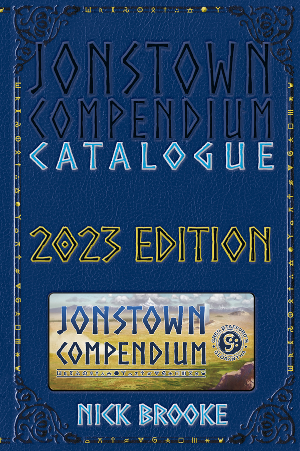 Jonstown Compendium catalogue 2023