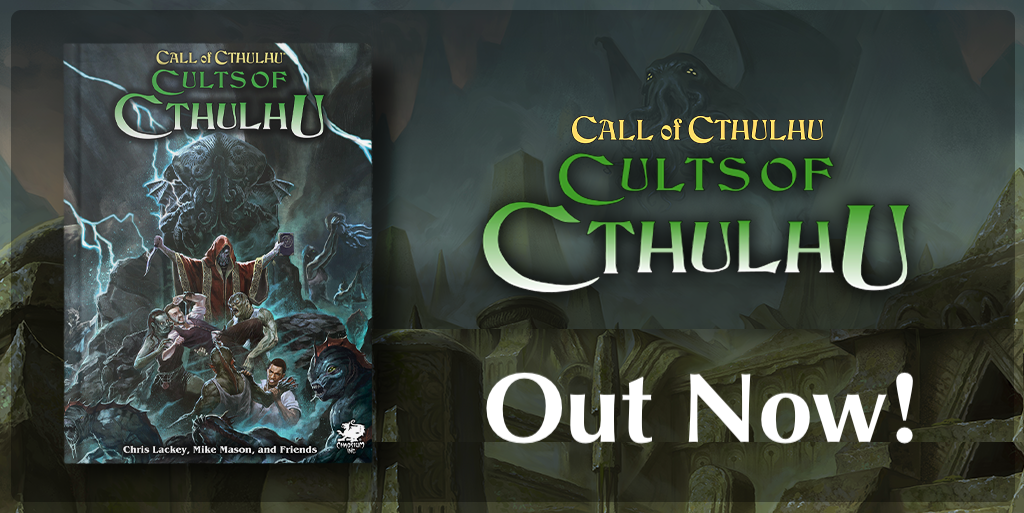 Cults of Cthulhu Out Now