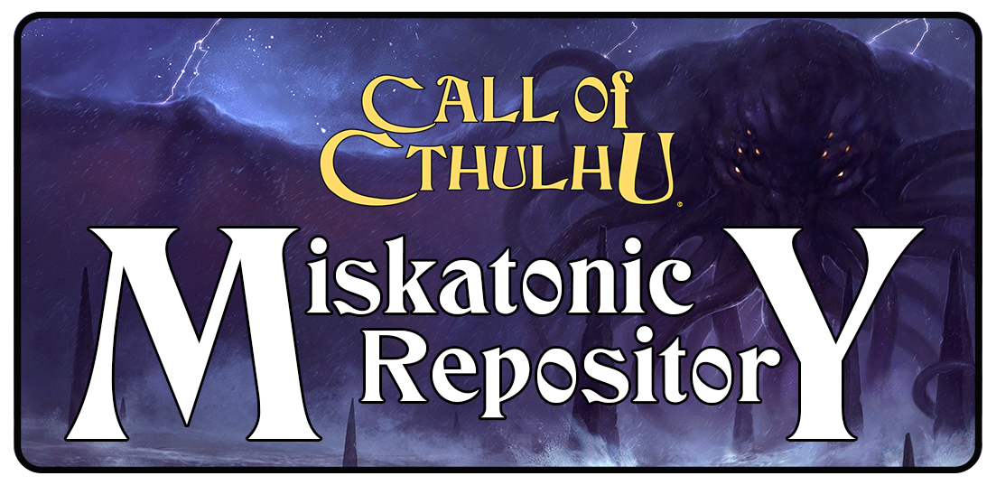 Miskatonic Repository Banner