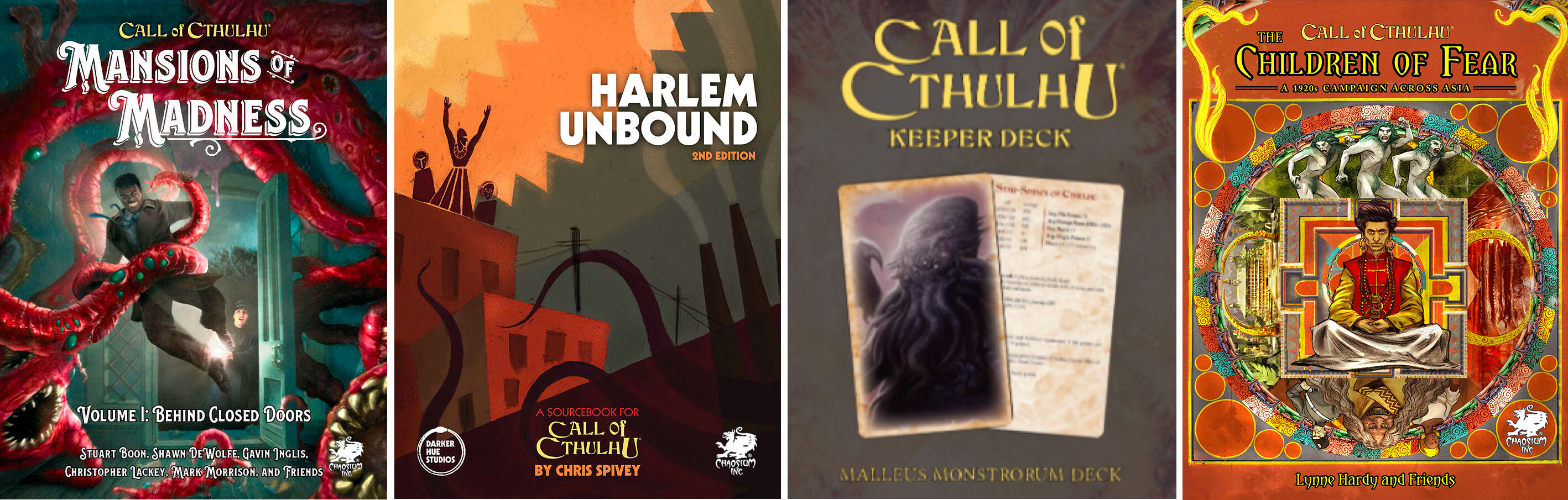 Call of Cthulhu reviewed titles Jan 2021