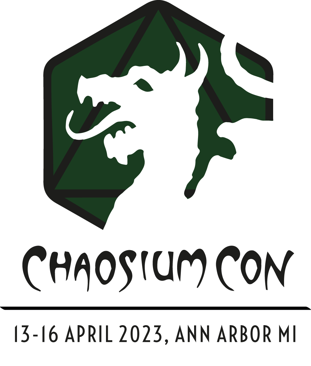 Chaosium Con 2023 Logo