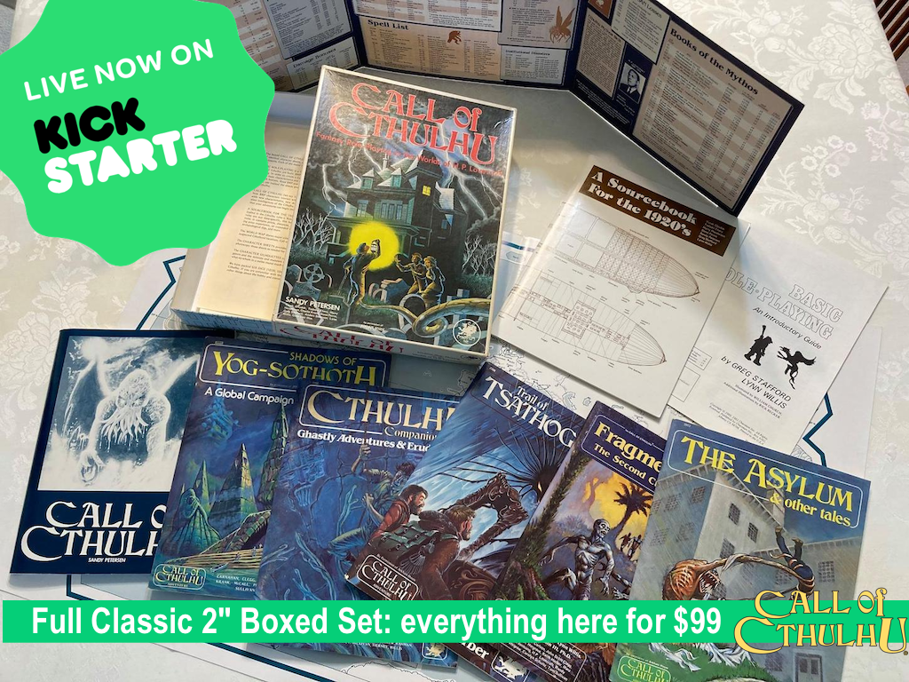 Call of Cthulhu Classic Kickstarter