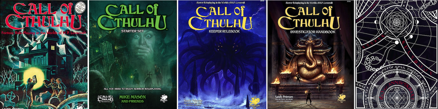 Call of Cthulhu Titles Call of Cthulhu Titles