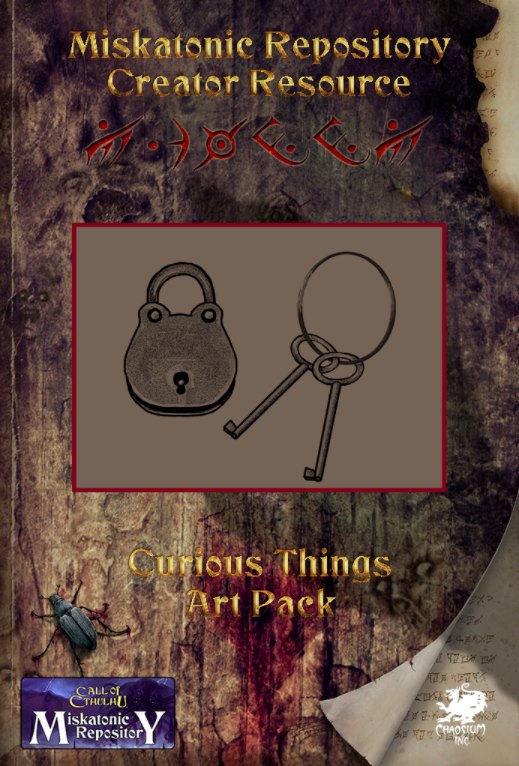 Miskatonic Repository - Curious Things Art Pack