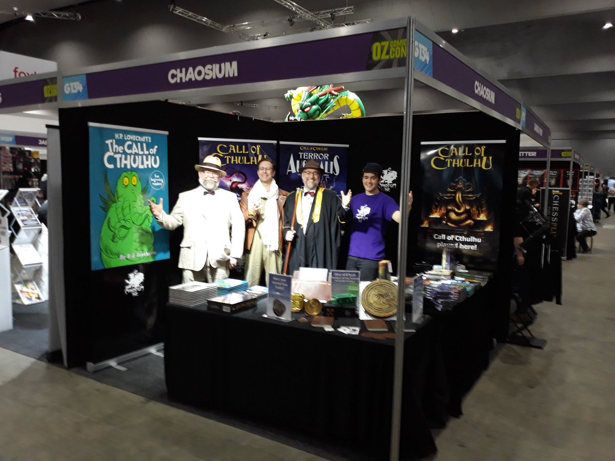 Oz Comic Con Booth - Melbourne, June 2019