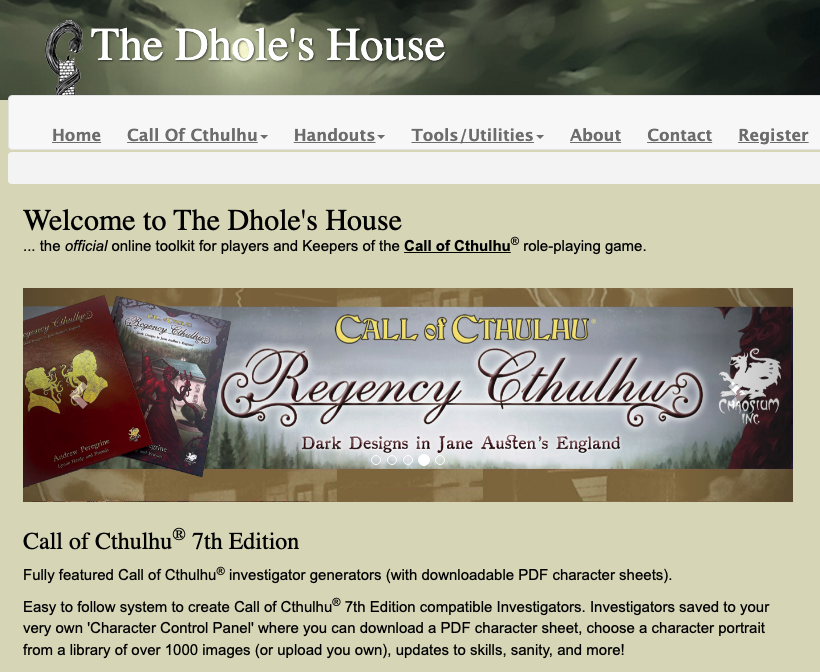 The Dhole's House