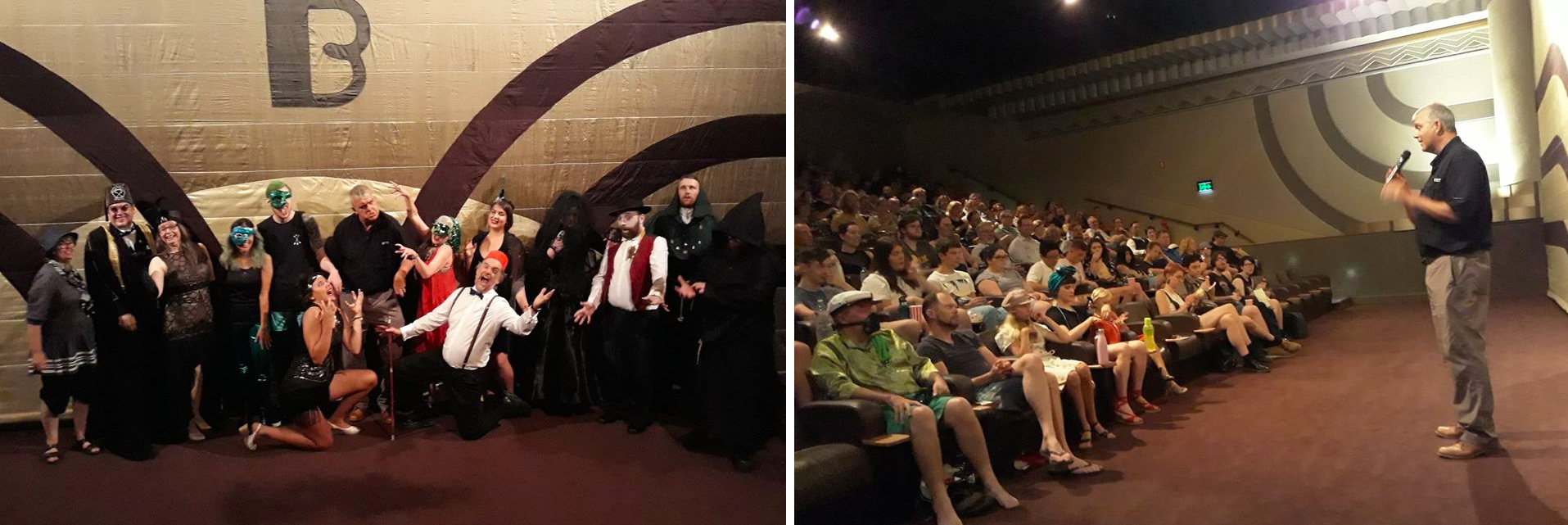 Screening The Call of Cthulhu at the Sun Theatre Melbourne, Jan 2019