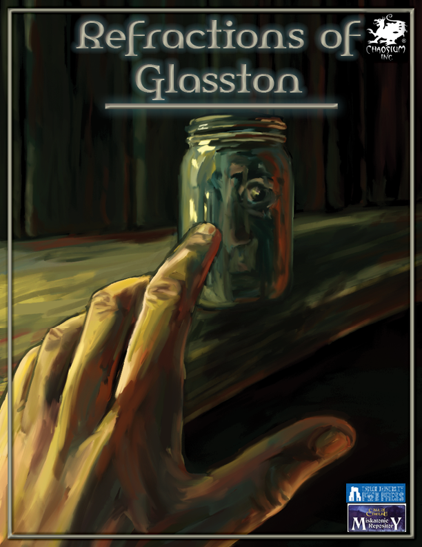 Cover - Refractions of Glasston