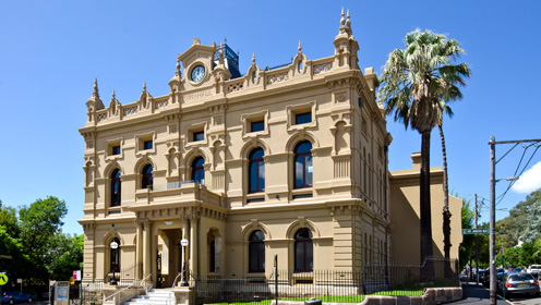 Glebe Town Hall - venue for Chaosium Con Down Under