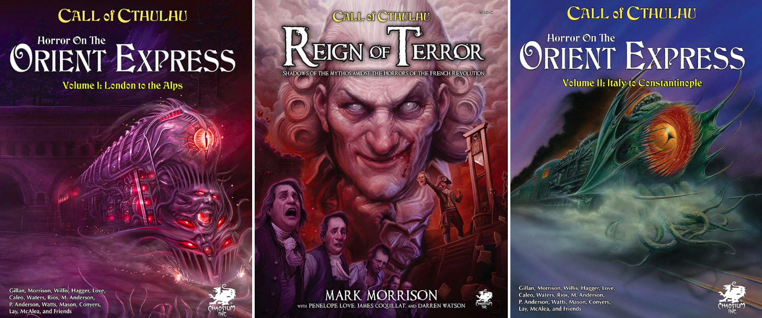 Reign of Terror - Hardcover - Chaosium Inc.