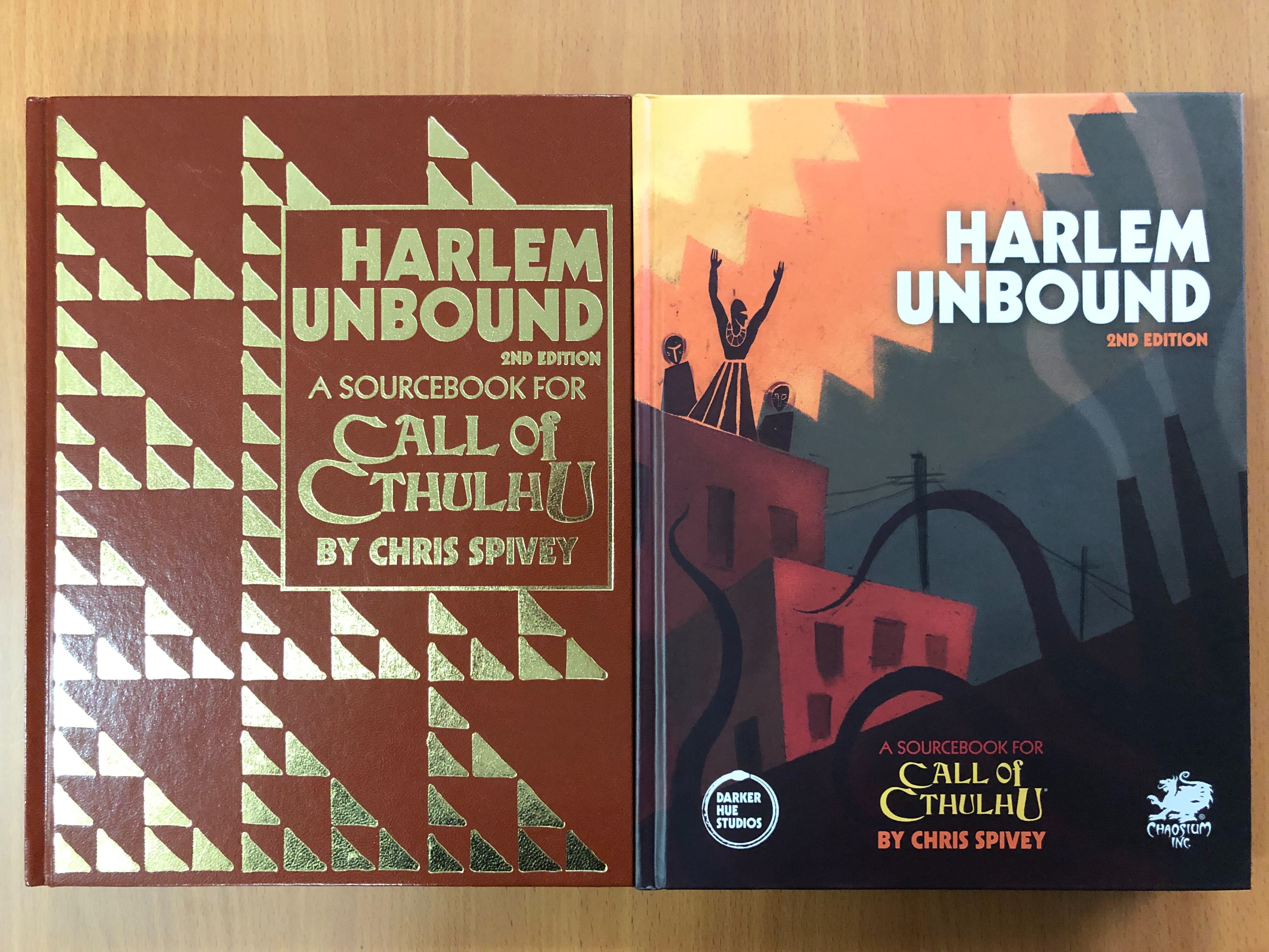 Harlem Unbound Leatherette and Hardback