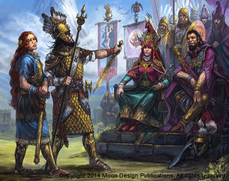 Cradle of Heroes - art from The Guide to Glorantha