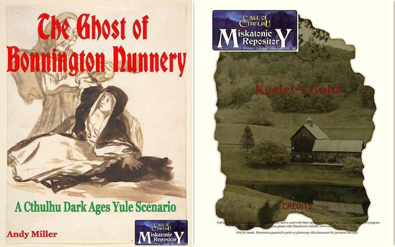 Miskatonic Repository titles 2