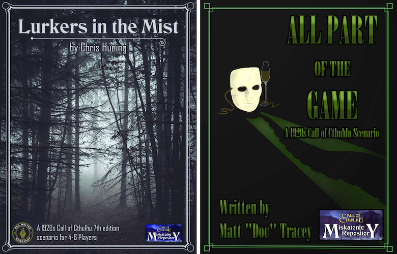 Miskatonic Repository titles 1