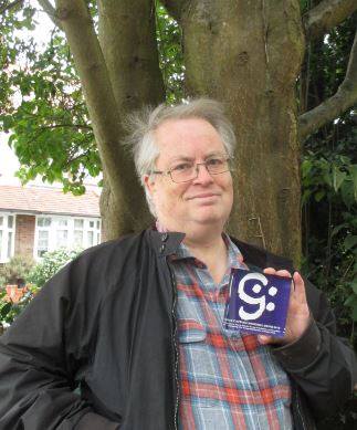 Martin Helsdon with his Award