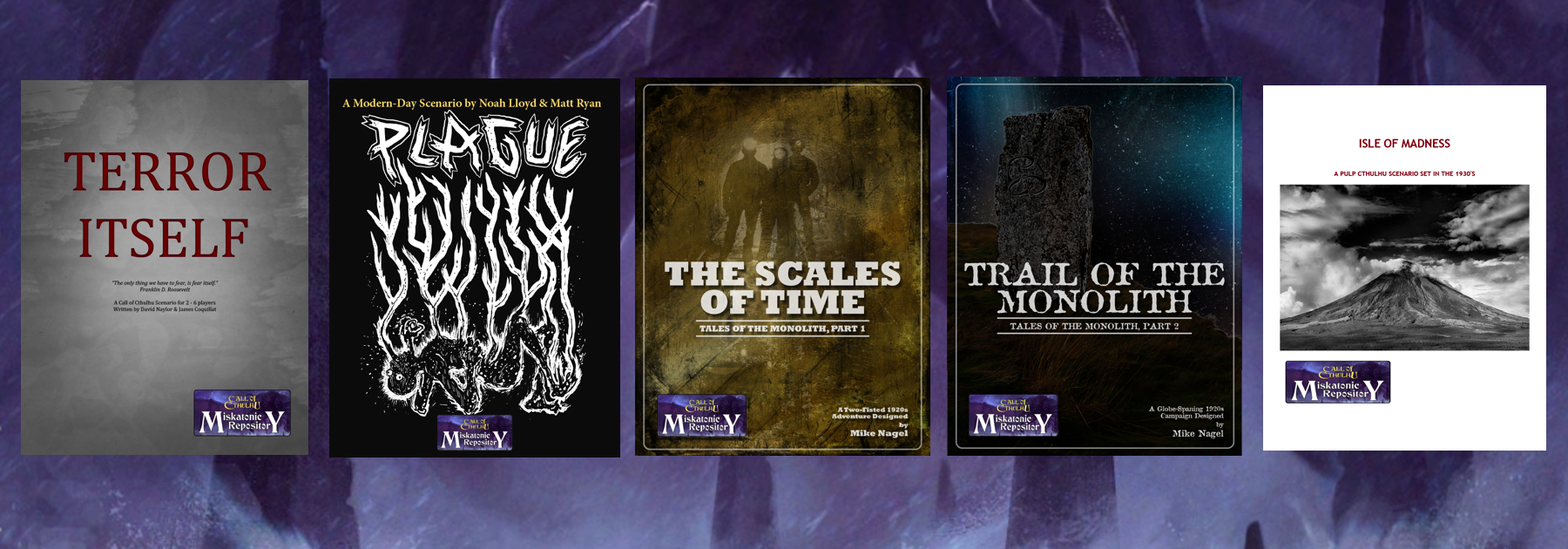 Miskatonic Repository Products Miskatonic Repository Products