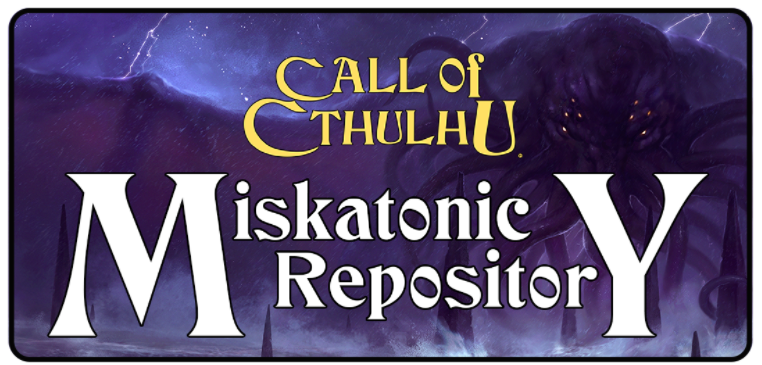 Miskatonic Repository Header