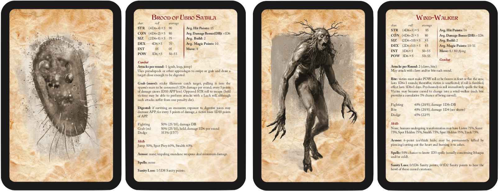 Malleus Monstrorum Keeper Deck cards