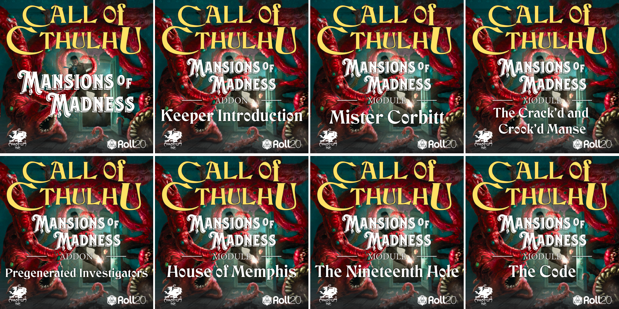 Mansions of Madness on Roll20
