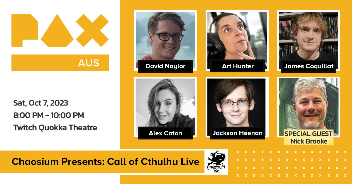 Call of Cthulhu Live at PAX AUS