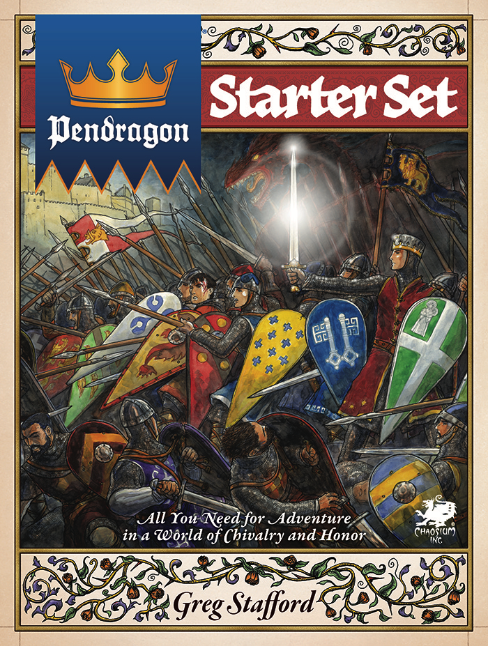 Pendragon Starter set box cover art