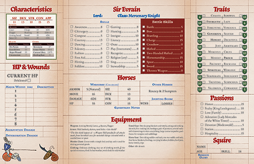 King Arthur Pendragon Core Rule Book - 3rd Edition- PDF - Chaosium Inc.