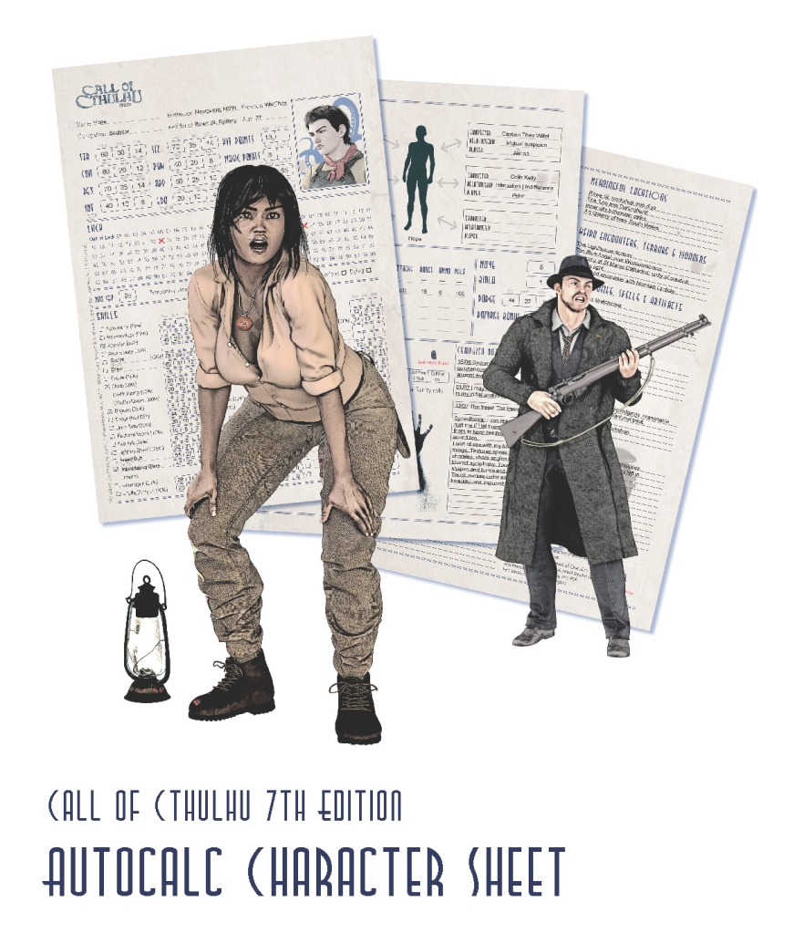 John Hughes CoC character sheets