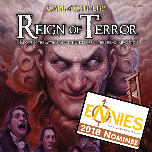 Reign of Terror - nom for BEST SUPPLEMENT ENnies