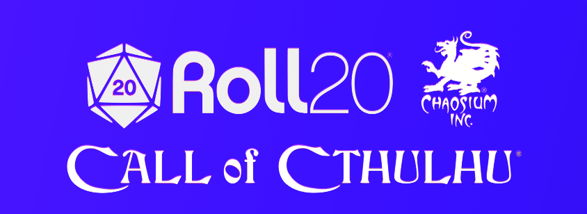 Roll20 Call of Cthulhu