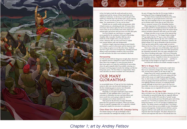 13th Age Glorantha layout