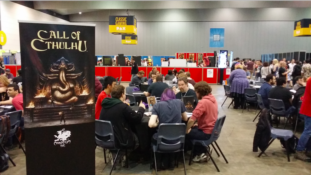 Call of Cthulhu at PAX Aus 2017