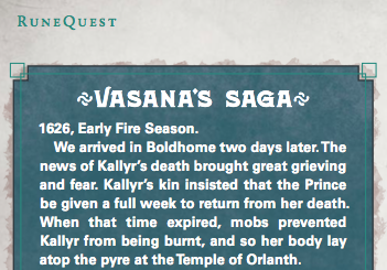 Vasana's Saga Excerpt