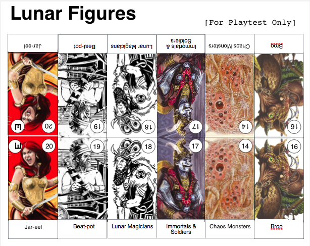 Playtest version of Gloranthan Skirmish game (in development)