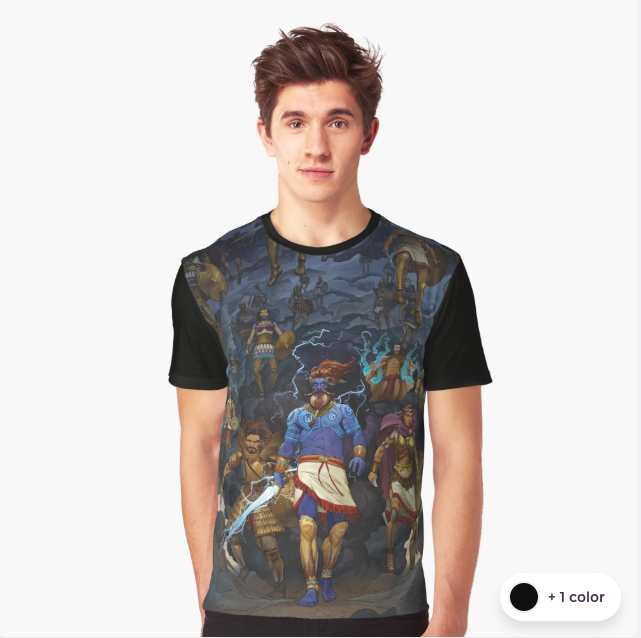 RQG Cover on Graphic T-Shirt RQG Cover on Graphic T-Shirt