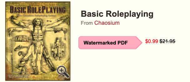 Basic Roleplaying: Universal Game Engine - PDF