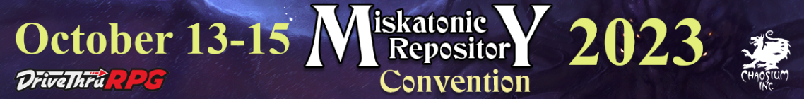 Miskatonic Repository Con 2023