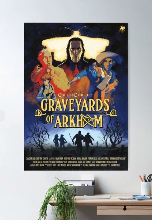 Graveyards of Arkham Poster