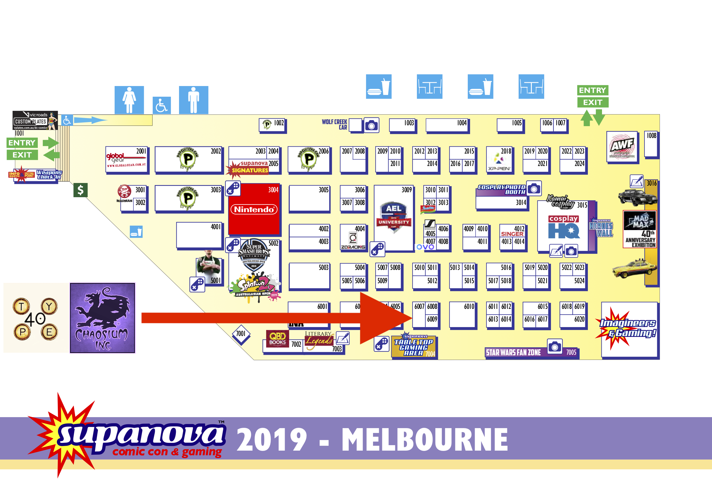 SupaNove Melbourne 2019 Floorplan